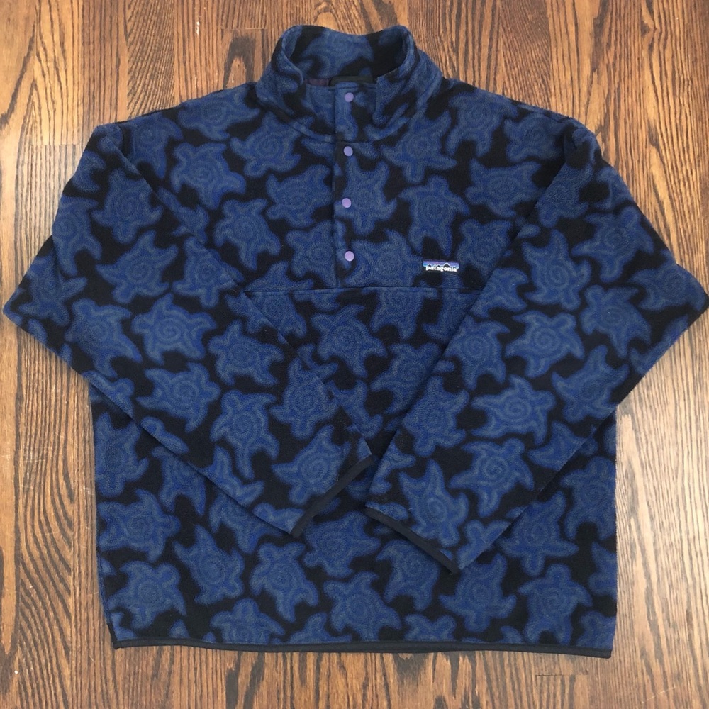 Rare Vintage 1990s Patagonia Zen Turtles Fleece